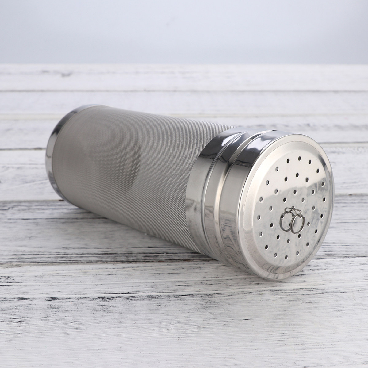 Wine Beer And Cider - 7x18cm Food-Grade Stainless Steel Brewing Strainer