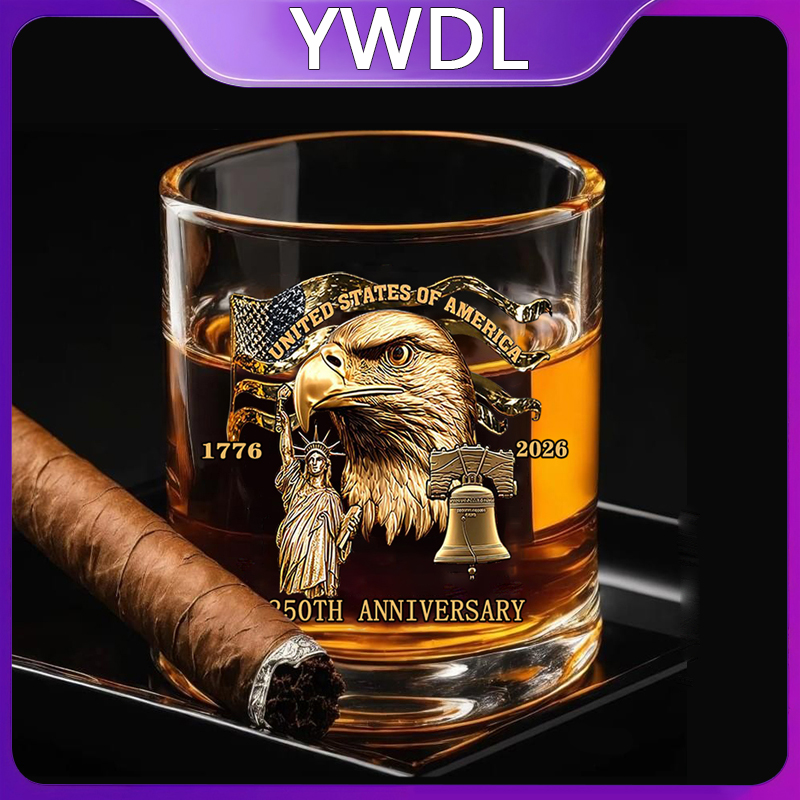 Beer And Wine Festival - YWDL 1/2pcs America 250th Anniversary Whiskey