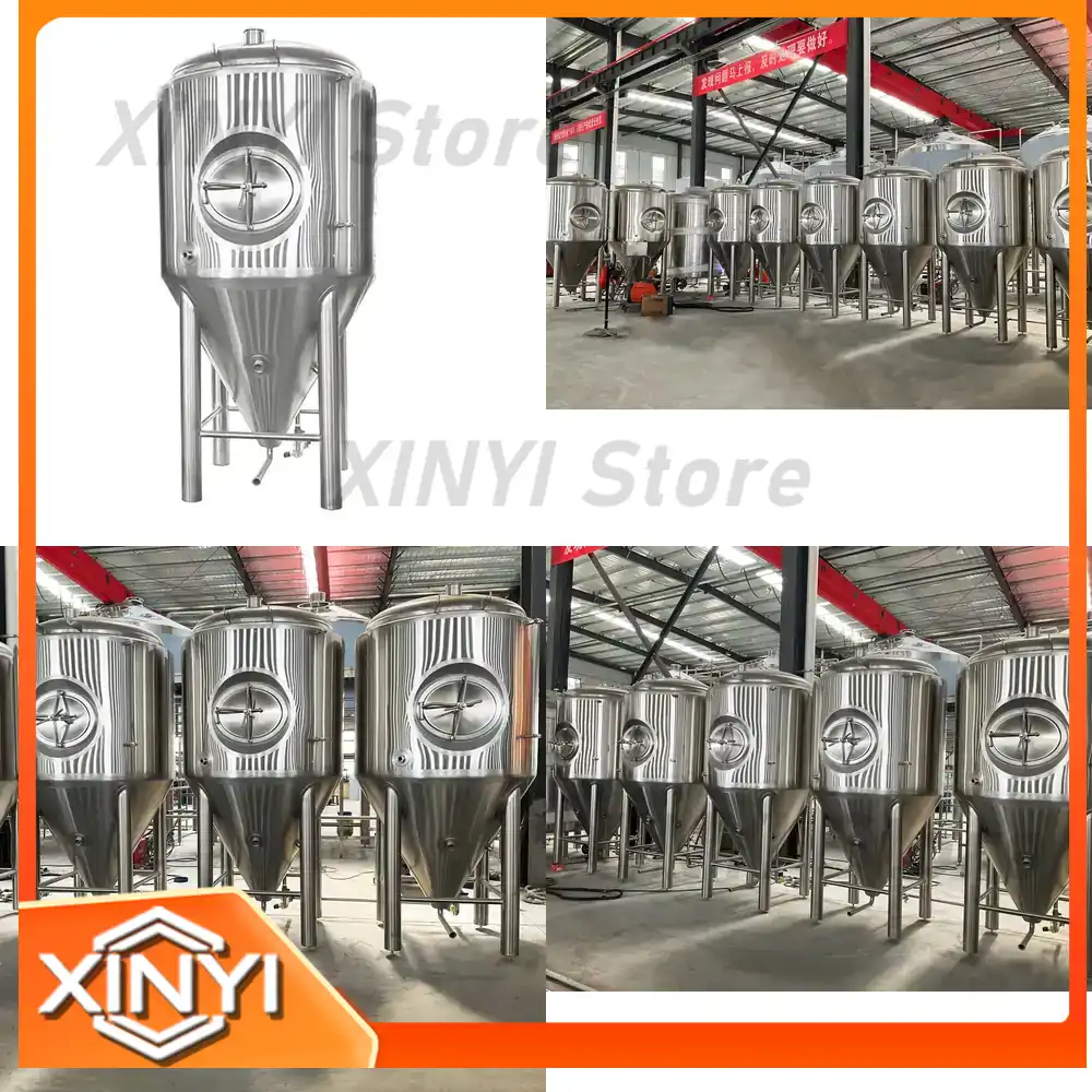Wine Beer And Cider - 1000L Fermenter Stainless Steel Tank for