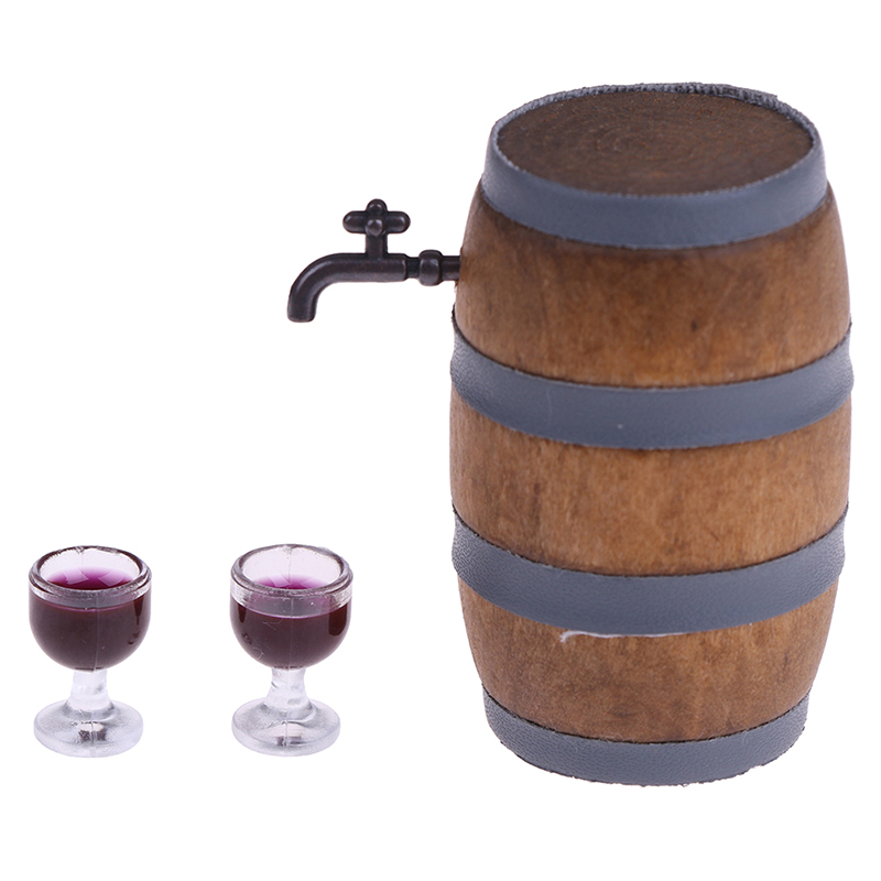 Mini Wooden Red Wine Barrel Mi - Wine Beer House recension och pris