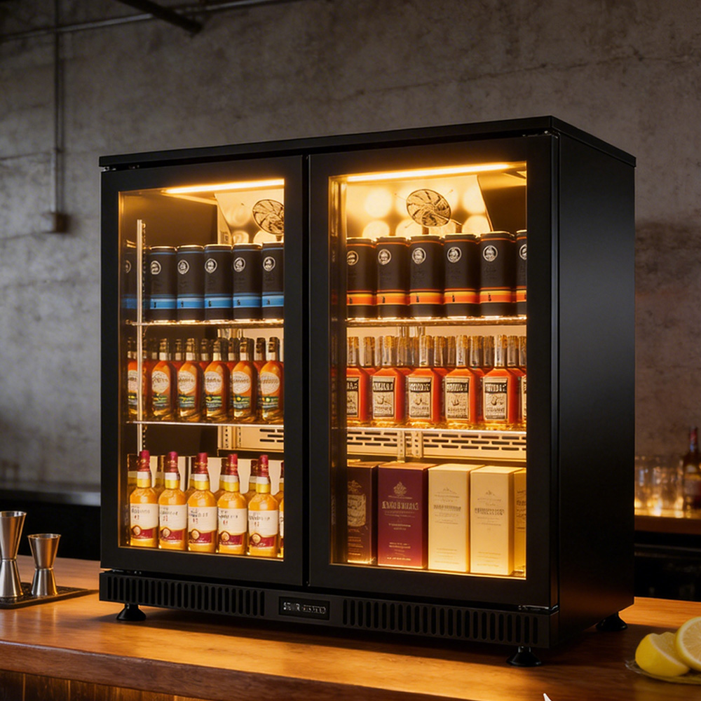 Mini Beverage Cooler Refrigera - Wine And Beer Undercounter Fridge recension och pris