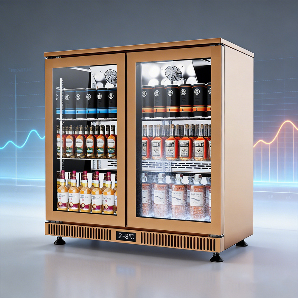 Mini Beverage Cooler Refrigera - Wine And Beer Undercounter Fridge recension och pris