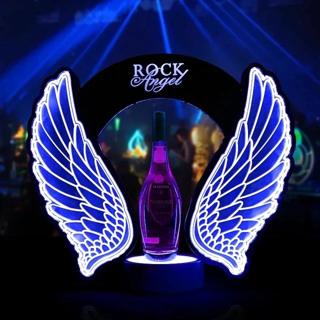 Rechargeable LED Flashing Ange - Wine With Beer recension och pris