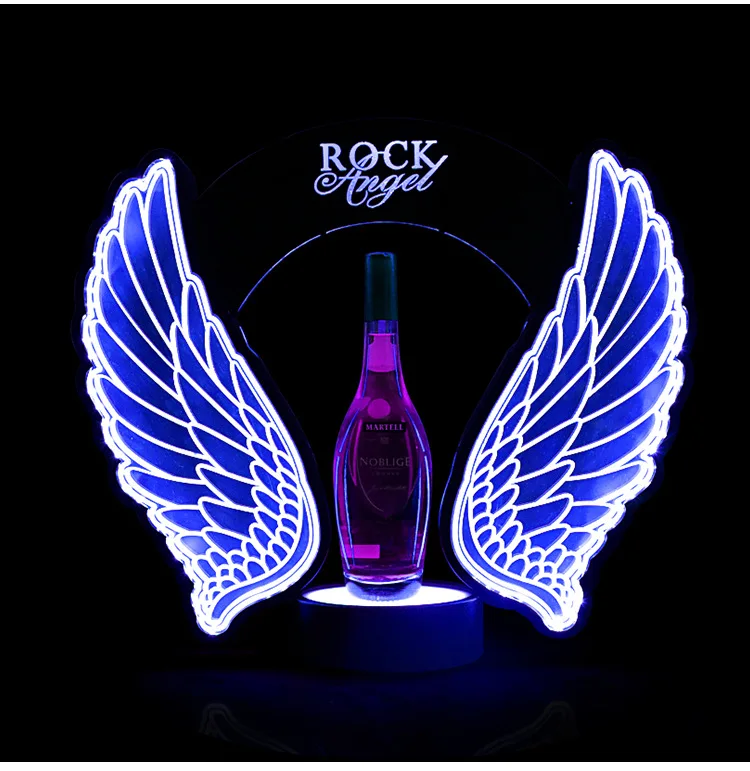 Rechargeable LED Flashing Ange - Wine With Beer recension och pris