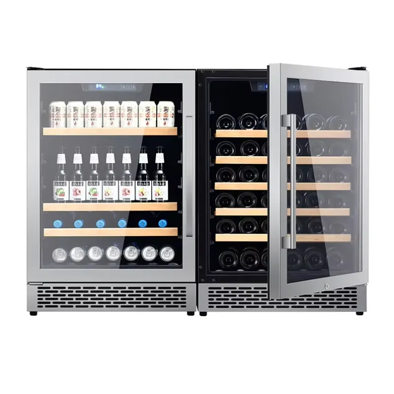 48 Bottle Wine Fridge Dual Gla - Wine Beer Fridge Dual Zone recension och pris