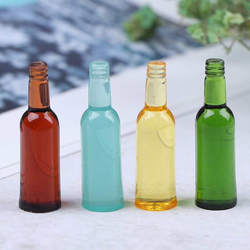 6pcs 1:12 Dollhouse Miniature  - Wine With Beer recension och pris