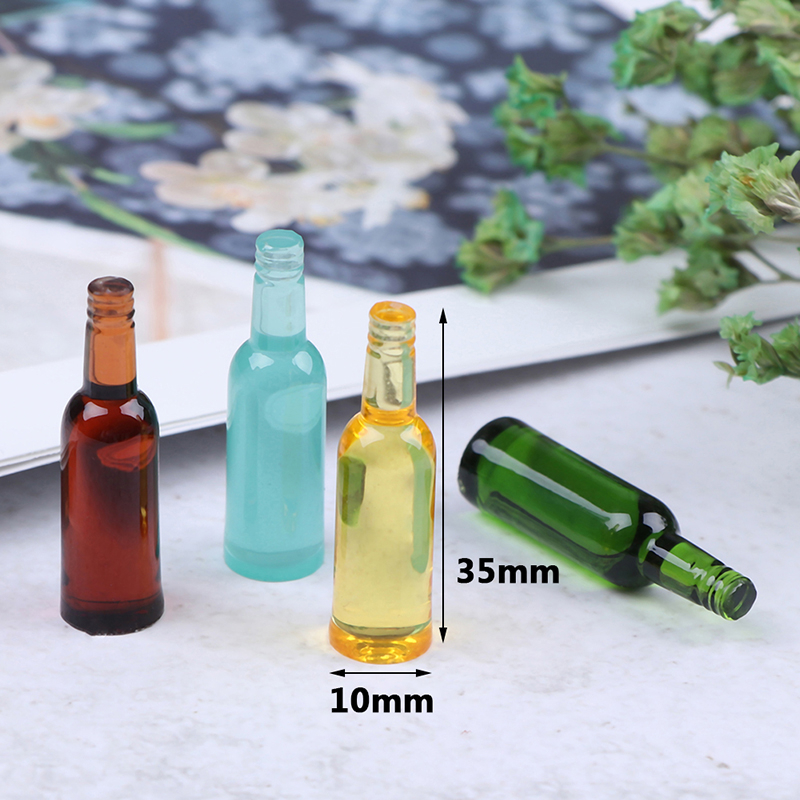 6pcs 1:12 Dollhouse Miniature  - Wine With Beer recension och pris