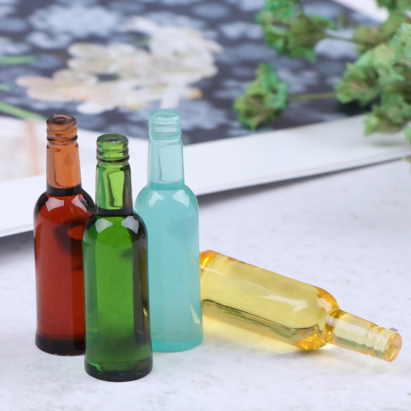 6pcs 1:12 Dollhouse Miniature  - Wine With Beer recension och pris