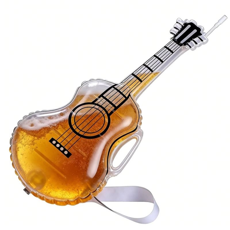 AC62-Transparent Guitar Glass  - Beer And Wine Festival recension och pris