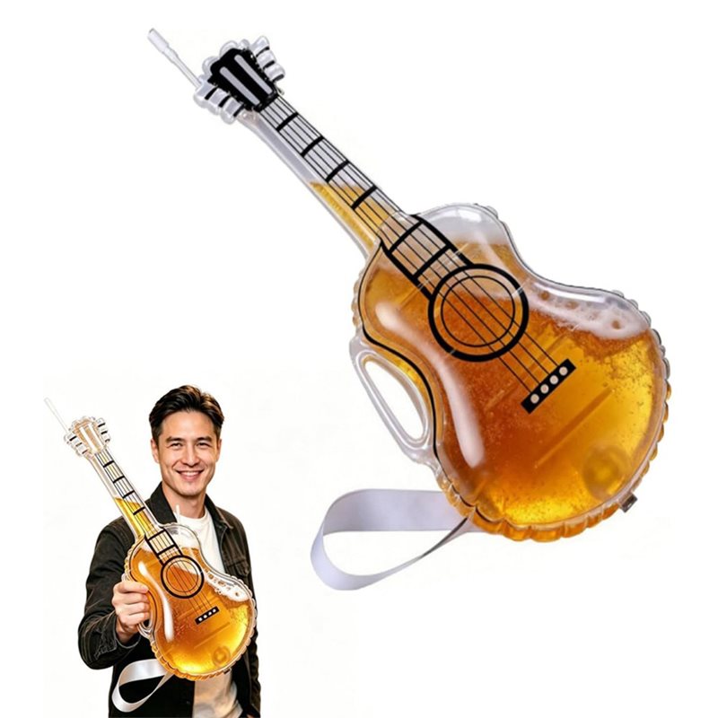 AC62-Transparent Guitar Glass  - Beer And Wine Festival recension och pris