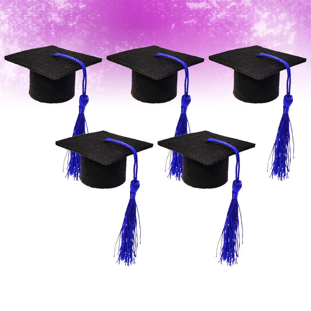 5Pcs Mini Doctoral Cap Wine Bo - Beer And Wine Festival recension och pris
