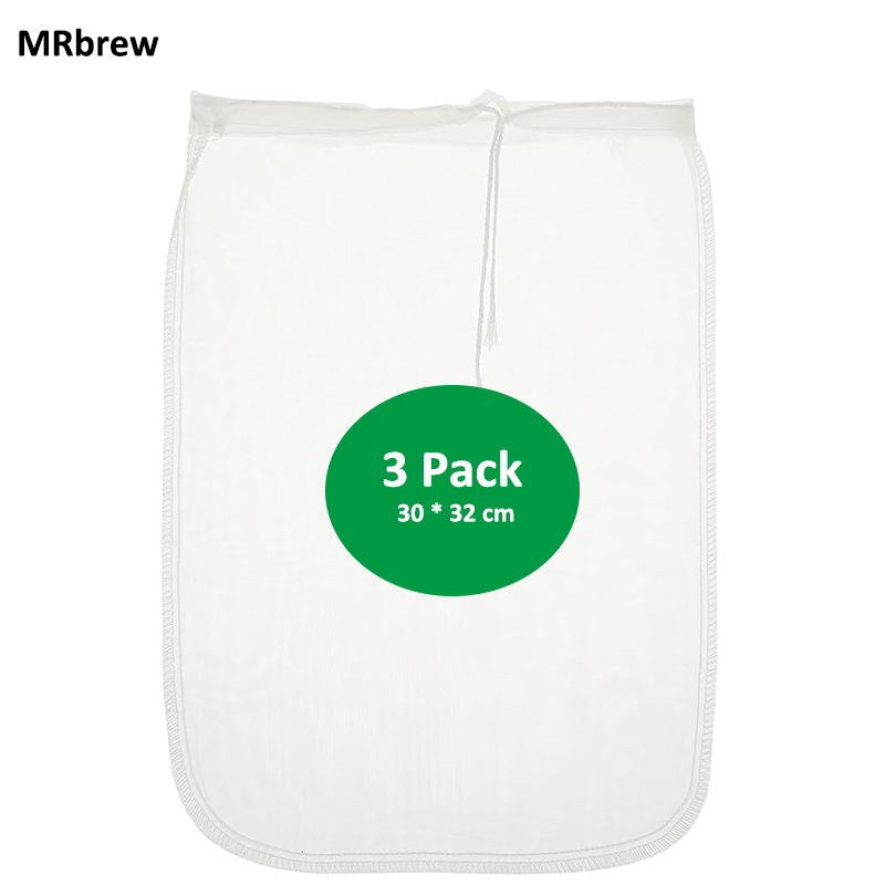 3Pcs Brew Bag 100 Mesh Straini - Wine Beer And Cider recension och pris
