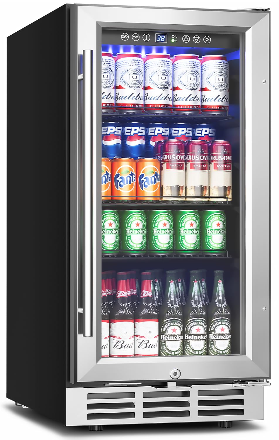 15 Inch Under Counter Beverage - Wine And Beer Undercounter Fridge recension och pris