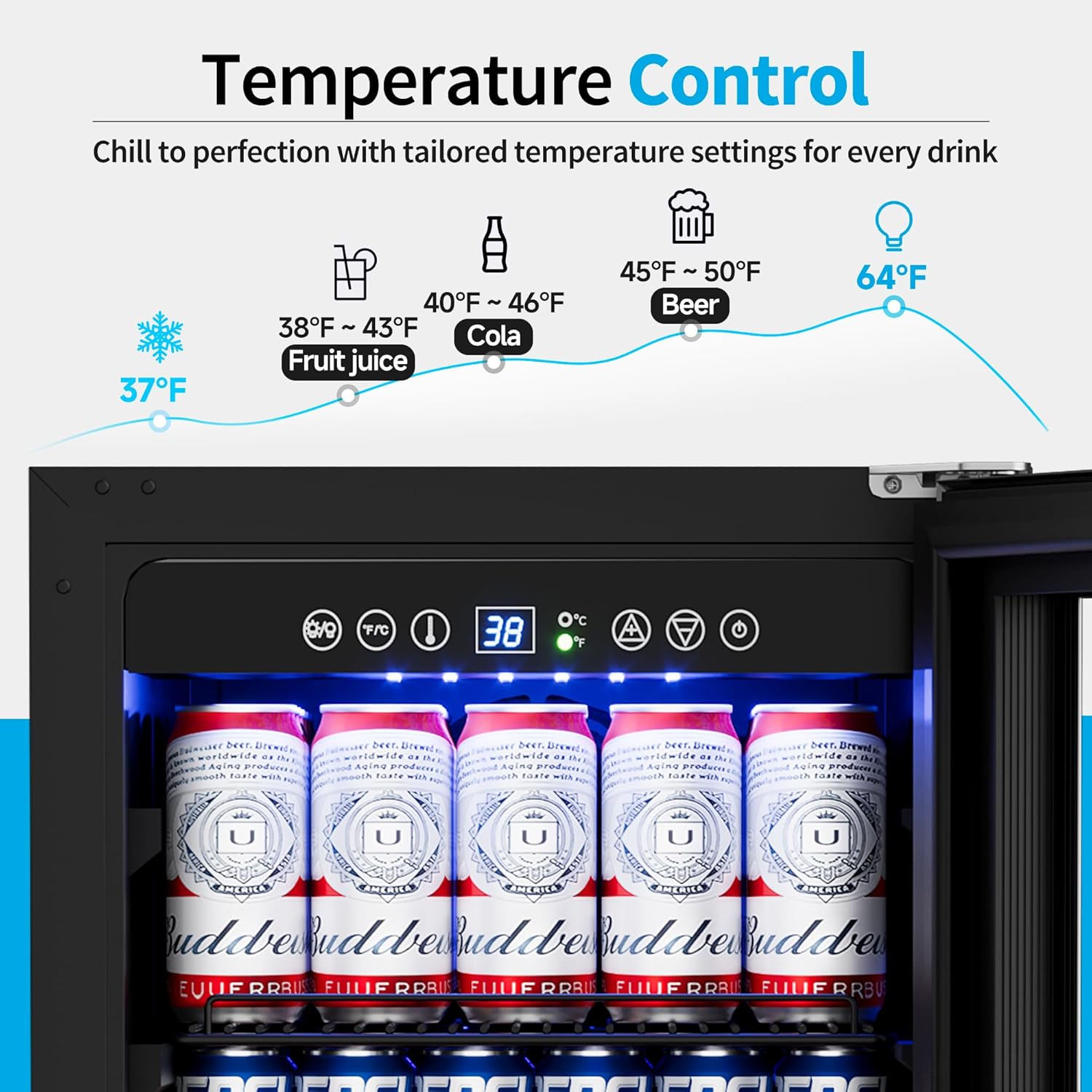 15 Inch Under Counter Beverage - Wine And Beer Undercounter Fridge recension och pris