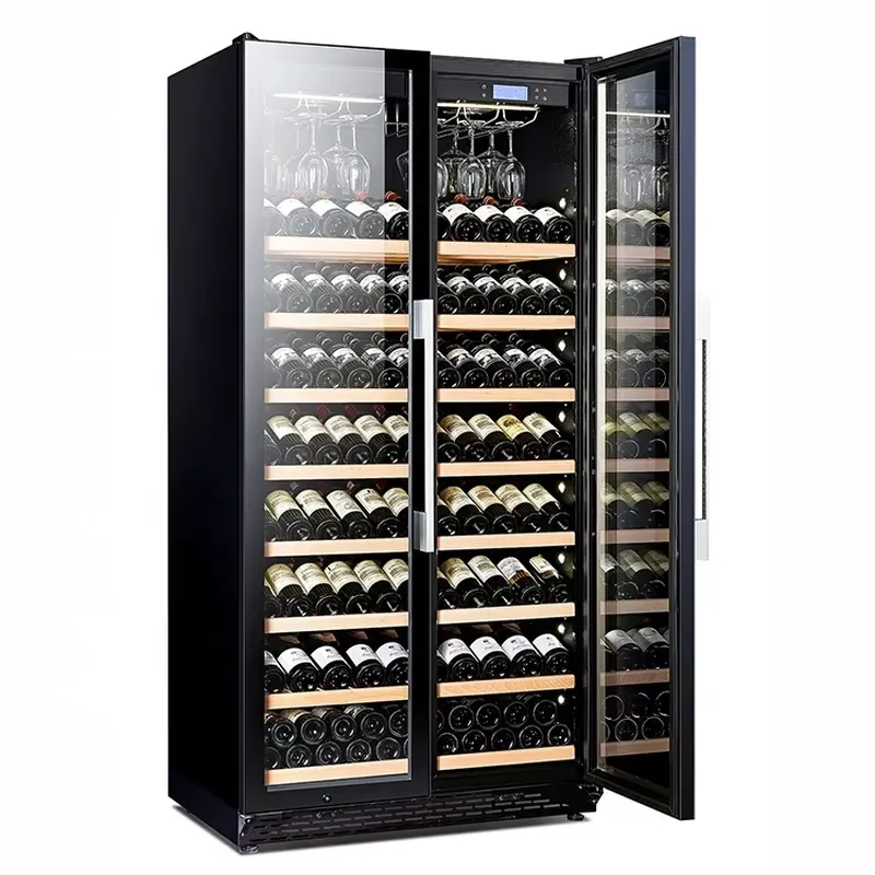 735L Large Capacity Wine Fridg - Wine Beer Fridge Dual Zone recension och pris